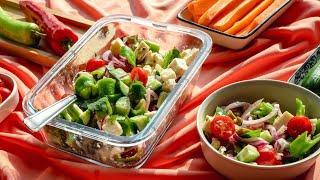 Keto Greek Salad Recipe | Fresh & Healthy Mediterranean Delight 