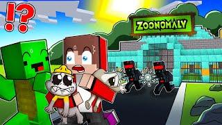 Mikey And JJ Help ZOONOMALY Escape Diamond Prison in Minecraft - Maizen Journey