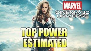 How Powerful is the MCU Captain Marvel? (Estimate)