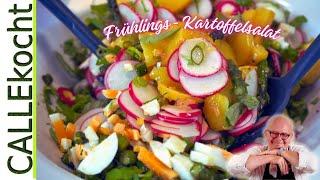 Kartoffelsalat frisch und lecker! Dieses Rezept wirst Du lieben.