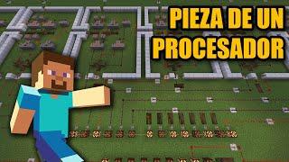 Construyo pieza de PROCESADOR en MINECRAFT (FUNCIONA)