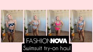 FASHIONNOVA swimsuit try-on haul