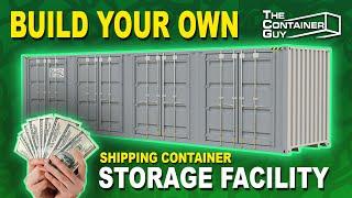 Using Shipping Containers as Self-Storage Facilities - Passive Income