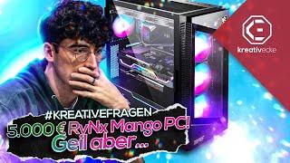 Der NEUE 5000 EURO GAMING PC von RvNx Mango! SO hätte ich es nicht gemacht... #KreativeFragen 206