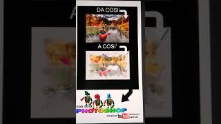 Effetto acquerello Photoshop tutorial italiano, #shorts tutorial italiano Photoshop dalla A alla Z