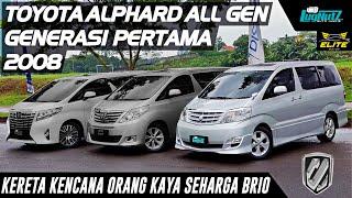 Budget BRIO Dapat Mobil Keluarga MEWAH & LEGA! Toyota Alphard Gen 1 Udah MURAH, Bikin TERLIHAT KAYA!