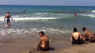 Patara Beach, Turkish Riviera, Turkey - What it's like near the water on the beach