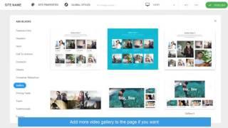 JA Site Builder - Create video gallery in 2 minutes