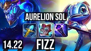 AURELION SOL vs FIZZ (MID) | 7k comeback, Legendary | KR Challenger | 14.22