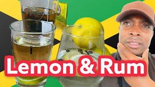 Mix lemon with white rum drink before you go to bed tonight see what happened to your body 