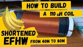 HAM RADIO: Build a Small Garden EFHW for 80M