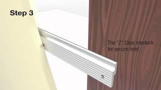 Aluminum Z Clip Panels for Hanging Systems