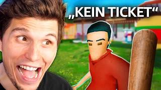 Wer kein Ticket hat bekommt SCHLÄGE | Freizeitpark Simulator