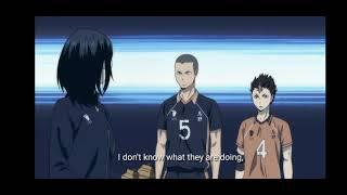 Kiyoko Shimizu said "asses" - Haikyu!!