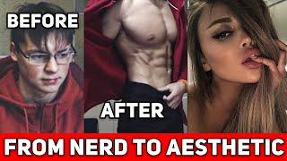 GIRLS going NUTS. NERD to AESTHETICS reactions... Ask if They Like Chris Bumstead or Dad Bods, Abs