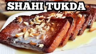 The Best SHAHI TUKDA Recipe made a very easy way #easydesserts #breaddesserts