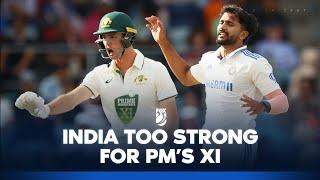 India take down PM's XI as Sam Konstas the shining light for Australia | Fox Cricket