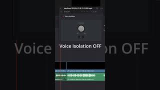 Completely REMOVE Background Noise! -Voice Isolation - DaVincie Resolve