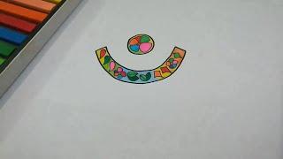 ঁ আঁকার সহজ কৌশল I ব্যঞ্জণবর্ণ ঁ আঁকা l DRAWING BENGALI LETTER