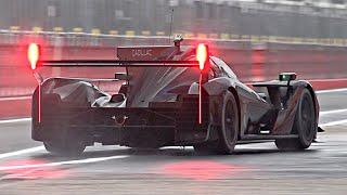 2024 Cadillac V-LMDh EVO Hypercar testing @ Imola circuit | PURE SOUND | 5.5 Cross Plane V8 Engine!