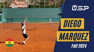 Diego Marquez - Tennis Recruiting Video - Fall 2024