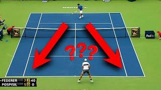 Roger Federer - Top 15 Bamboozling Fake Shots