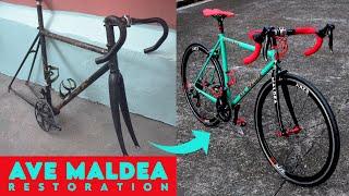 (ASMR Bike Restoration) AVE MALDEA a Filipino Made Bike Frame