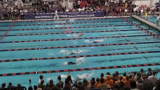 Erika Brown Breaks American Record in 100 Yard Fly, Swimming 49.38