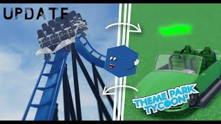 NEW COASTER | Theme Park Tycoon 2 | UPDATE