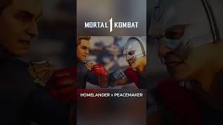 Peacemaker Vs Homelander Intros Mortal Kombat 1 #shorts