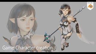 Wizard - Game Character Creation - Blender 3 6