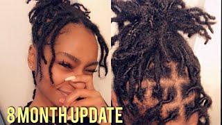 8 Month Loc Journey Update!!!| Locs on Fine Hair | iamLindaElaine