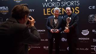 2019 WSLA After Ceremony Mario Andretti - Julius R. Nasso