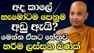 අද කාලේ ගොඩක් අයට පෙනුම අඩු ඇයි? මෙන්න ඒකට කලයුතු දේ | Ven Boralle Kovida Thero Bana 2024 |Budu Bana