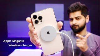 Apple Magsafe Wireless charger Hindi Review | should you buy this? | Unboxing | Mohit Balani