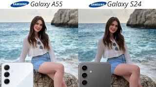 Samsung Galaxy A55 vs Samsung Galaxy S24 camera test