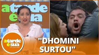 Sonia Abrão repercute confusão com Dhomini no Power Couple: "Ele ia bater nela com toda certeza"