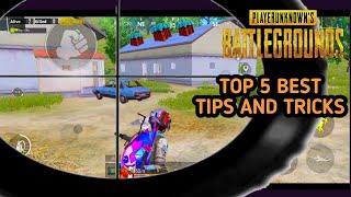 Top 5 Best Tips And Tricks of PUBG Mobile || By SyfoN Gaming || PUBG Mobile