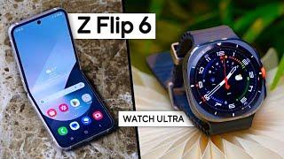 Samsung Galaxy Flip 6 i Fold 6! Genialny Watch ULTRA oraz Watch 7 też ok! [PREMIERA]