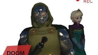 MAROON 5 - Sugar PARODY Frozen Doctor Doom. doom like elsa!