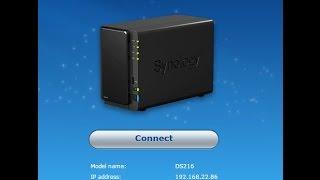 how to config DS216 synology diskstation