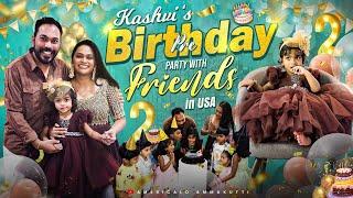 Kashvi's Birthday Party with Friends in USA!! Pre Birthday!! Return gift Ideas !! Games for friends!