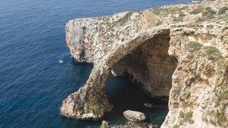 Malta - die Blaue Grotte