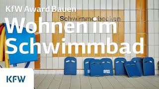 Wohnung in altem DDR-Schwimmbad | KfW Award Bauen 2019: Sonderpreis in Schwerin