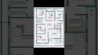 5 BEDROOM HOUSE PLAN FLOOR PLAN Ghar KA NAKSHA