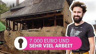 500 year old half-timbered house renovated - DIY with old handicraft techniques | SWR Room Tour