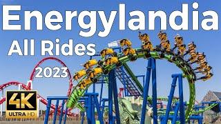 Energylandia 2023, Poland - All Major Rides (Roller Coasters)