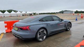 RS e-tron GT 짐카나 택시! A5 신형 프리뷰 행사중!