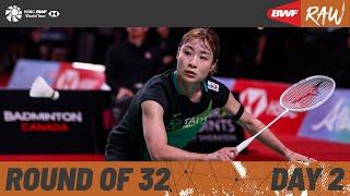 YONEX Canada Open 2024 | Day 2 | Court 4 | Round of 32