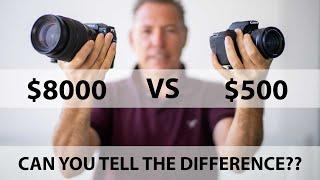 $500 versus $8,000 camera!!! Canon T2I versus Fuji GFX 100s
